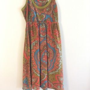 Anthropologie racerback dress